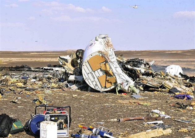 Letadlo havarovalo o víkendu pi cest z egyptského letoviska do Petrohradu.