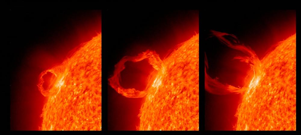 Plyn uvolnný z Jupiteru by ml vyvolat slunení erupci tak silnou, e by na...