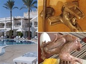 Brittí turisté jsou nuceni v Egypt zstávat v hrzostraném hotelu plném...