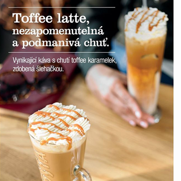 Toffee latte - Costa Coffee.