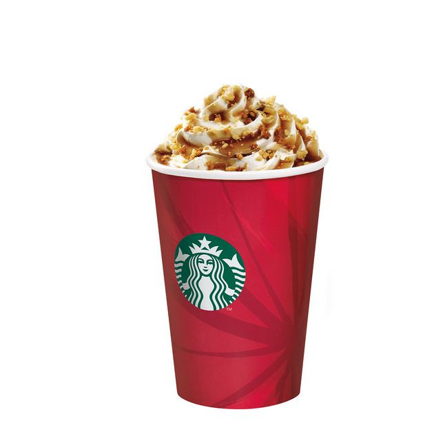 ToffeeNut latte - Starbucks.