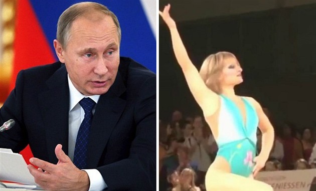 Vladimir Putin a jeho dcera Káa.