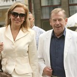 Dagmar a její milovaný manžel Václav Havel.