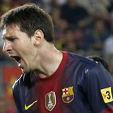 Lionel Messi, argentinsk fotbalov hvzda.