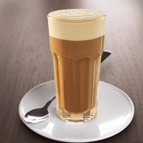 Karamelov latte - McCafe.