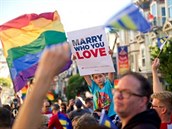 V ervnu letoního roku nejvyí soud USA legalizoval satky homosexuál ve...