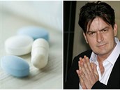Charlie Sheen pat�í mezi naka�ené virem HIV.