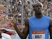 Usian Bolt, jamajský sprinter.