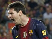 Lionel Messi, argentinská fotbalová hvzda.