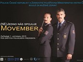 Kampa� Movember si pod zá�titou policejního prezidenta klade za cíl zvý�it...
