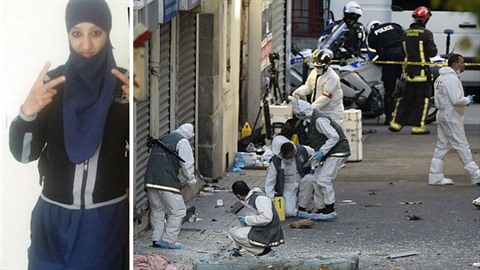 Hasna Aitboulahcen se odpálila ped policisty.