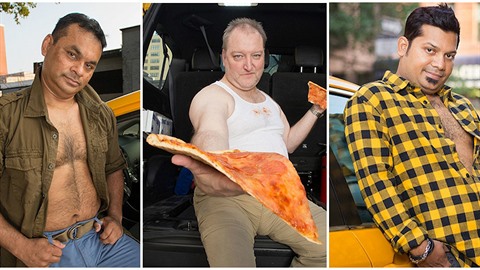 Kalendá newyorských taxiká letos jede u tetí rok.