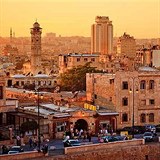 Aleppo bylo před vypuknutím války prosperujícím městem.