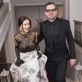 Kristna Kormthov a Fero Mikloko na Fashion Sparkling Charity Night 2015.