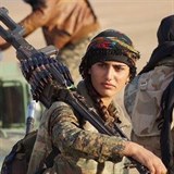Kurdsk bojovnice