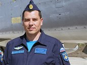Kapitán Konstantin Murathi byl jedním ze dvou pilot ruského bombardéru...