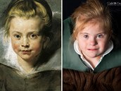 Rubensv portrét dcery Clary Sereny.