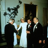 Diana a princ Charles na oficiální návštěvě Washingtonu v roce 1985.