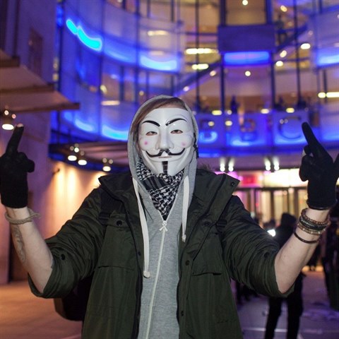 Anonymous chystaj demonstrace v Londn, Pai a New Yorku.