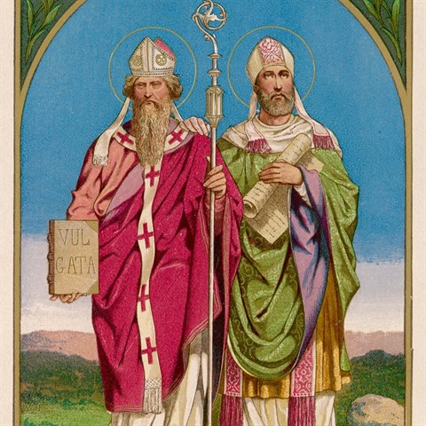 Cyril a Metodj pili na Velkou Moravu v roce 863.