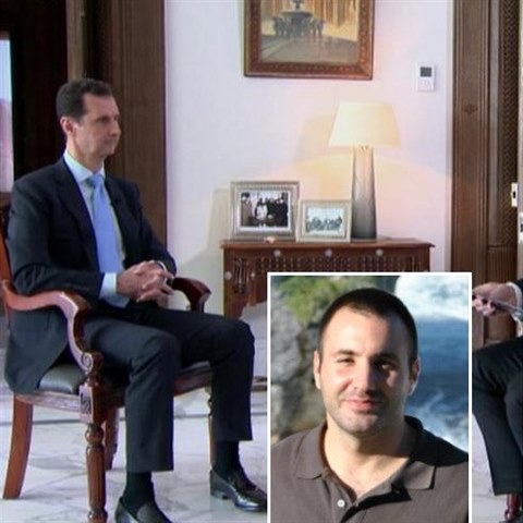 Rozhovor esk televize se syrskm prezidentem Barem Asadem se stal terem...