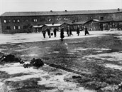 Koncentraní tábor Neuengamme v Nmecku.