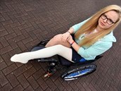 Sportovkyn u 4 roky bojuje za to, aby jí noha byla amputována.