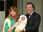 Ivana, Karel a dcera Charlotte.