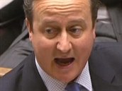Britský premiér David Cameron v plamenné ei oznail nálety za klí k...