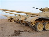 Irácké tanky T-72