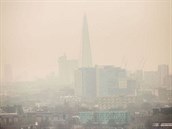 Smog nad Londýnem.