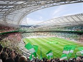 Slavný klub AS St. Etienne nastupuje na stadionu s kapacitou 41 965. Vrbv tým...