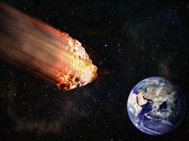 Kolem Zem na tdr den prosvit asteroid.