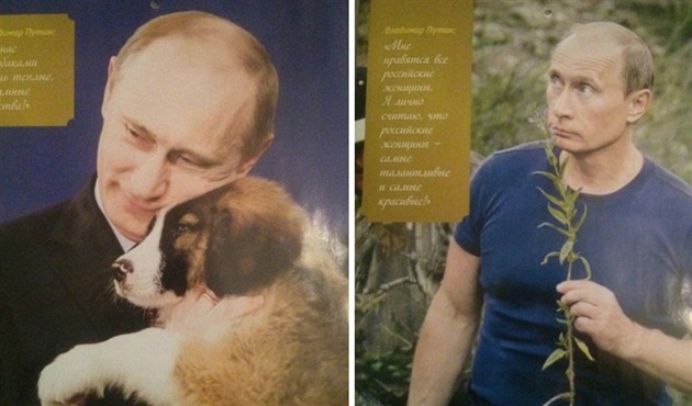 Kalendá s Vladimirem Putinem