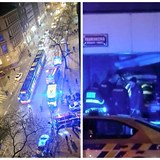 Nehoda ve Francouzsk ulici.