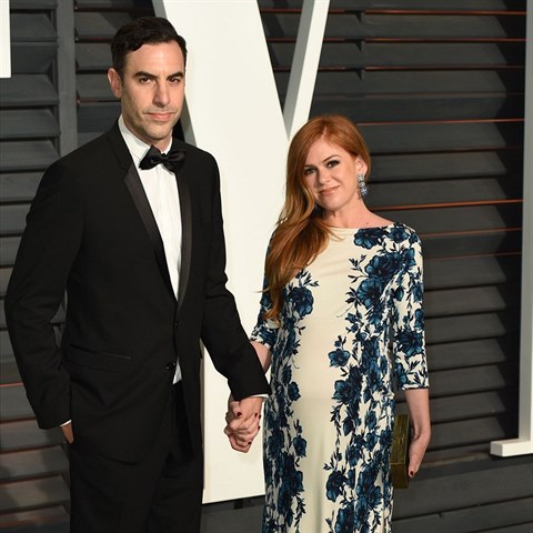 Herec se svou man�elkou Islou.