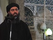 Vdce IS Abu Bakr al-Baghdadi v roce 2014.