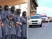 Na propandistickém videu Islámského státu pedstavují teroristé samozvanou...