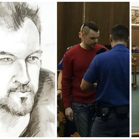 Petr Kramn si dnes vyslechl rozsudek: vinen na 28 let!