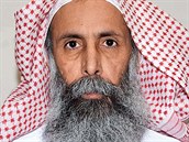 Popravený iránský duchovní vdce a kritik reimu Saudské Arábie Nimr al Nimr.