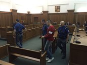 Petr Kramný v soudní síni.