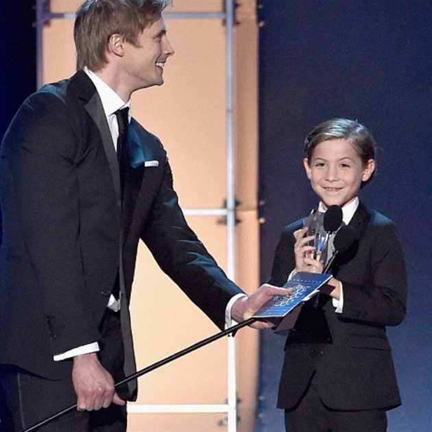 Jacob Tremblay cenu vyhrál za výkon ve filmu Room.