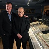 Tarantino a Morricone v legendrnm nahrvacm studiu Abbey Road.