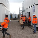 Francouzsk ady plnuj vybudovat obytn kontejnery pro a 1500 uprchlk.