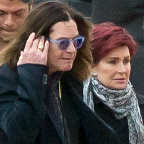 Ozzy Osbourne s manelkou Sharon.