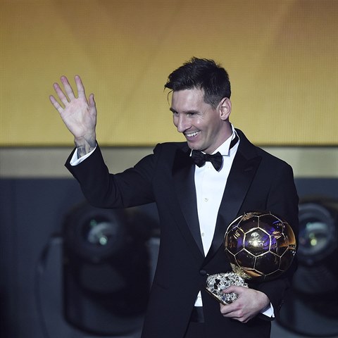 Lionel Messi vyhrl popt Zlat m.