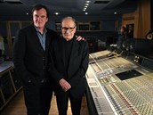 Tarantino a Morricone v legendárníám nahrávacím studiu Abbey Road.