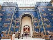Mezi nejcennjí exponáty Pergamonského muzea v Berlín patí babylonská...