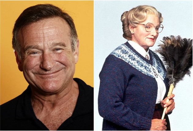 Robin Williams v jedn ze svch nejslavnjch rol - jako mrs. Doubtfire, tta...