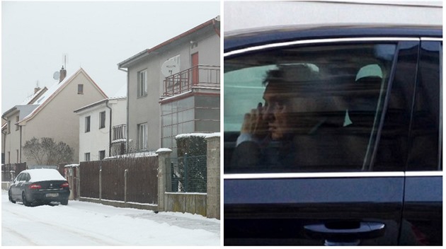 Auto zesnulého Miloslava Ransdofra zasypal sníh.